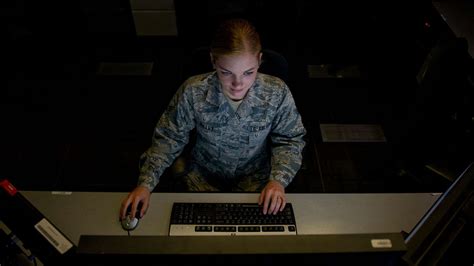 Signals Intelligence Analyst at work