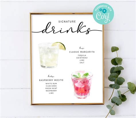 Signature Drink Design