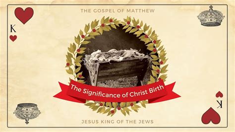 Significance of Jesus' Birth in Matthew 1