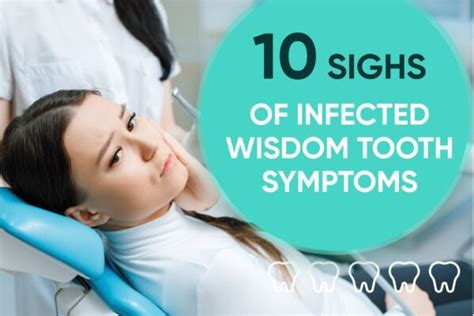 Signs of wisdom tooth infection