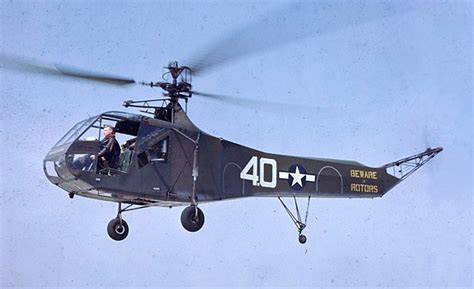 Sikorsky R-4 reconnaissance mission