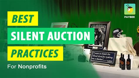 Silent Auction Best Practices