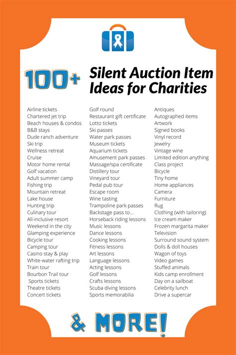 Silent Auction Ideas for Fundraising Events