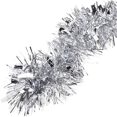 Silver Christmas Tree Metallic Garlands