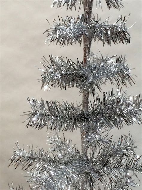 Silver Christmas Tree Vintage Inspired