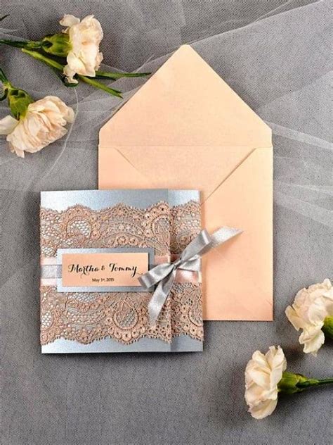 Silver Wedding Invitations Ideas