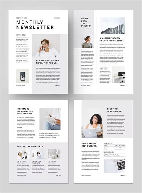 Simple and Clean Newsletter Template