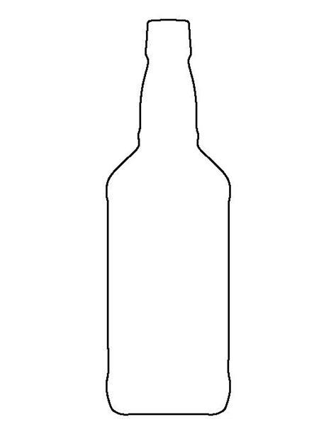 Simple bottle template design