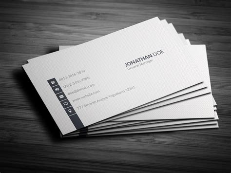 Simple Business Card