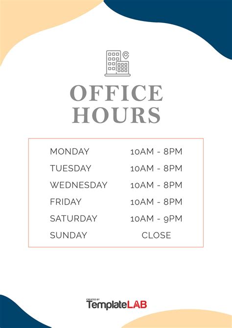 Simple Business Hours Template