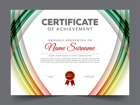 Simple Certificate Template