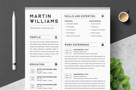 Simple and Clean Resume Template