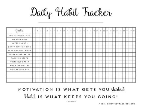 Simple Daily Tracker