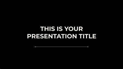 Simple Elegance PowerPoint template