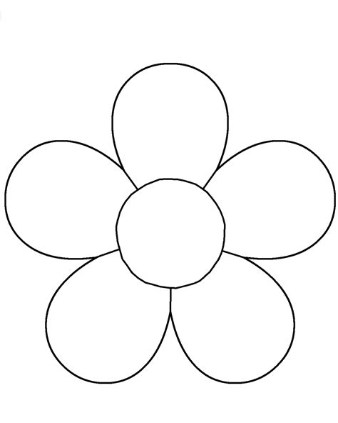 Simple Flower Template