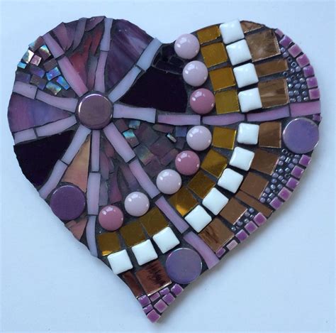 Simple Heart Mosaic Pattern