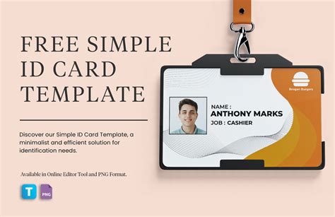 Simple ID Card Template