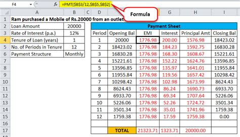 Simple Interest Formula Excel Example