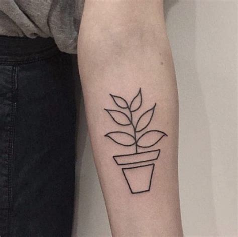 Simple line work tattoo designs