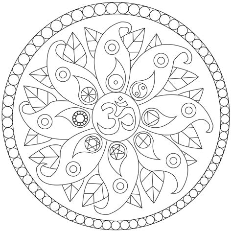 A simple mandala design