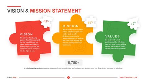 Simple Mission and Vision Template