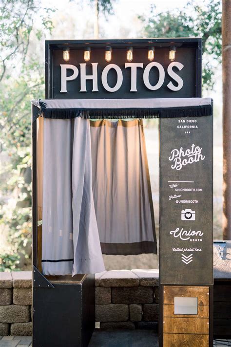 Simple photo booth Save the Date template