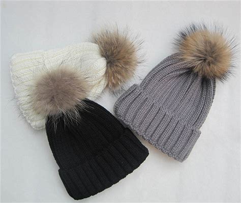 Simple Pom-Pom Winter Hat Craft Template