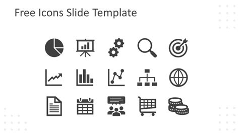 Simple PowerPoint template with icons