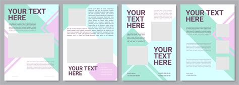 Simple Product Brochure Template