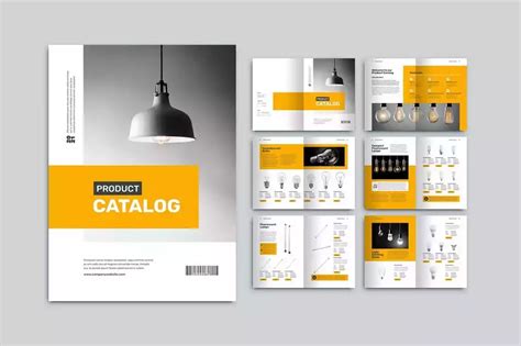 Simple product catalog template