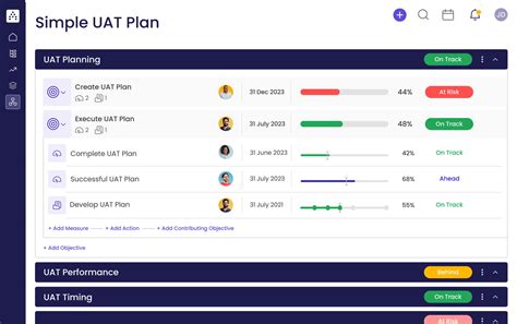 Simple UAT Test Plan Template in Excel