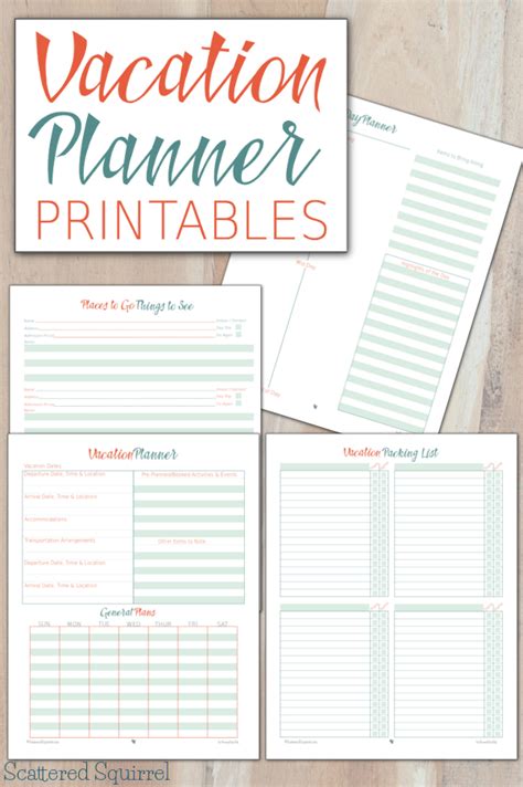 Simple Vacation Planner