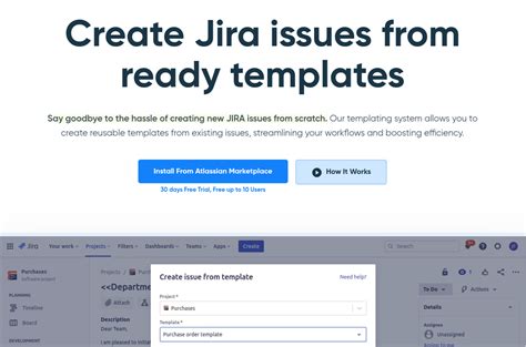 Simplified Jira Template