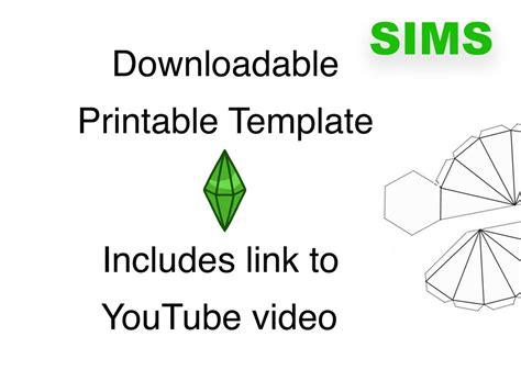 Sims 4 Plumbob Template