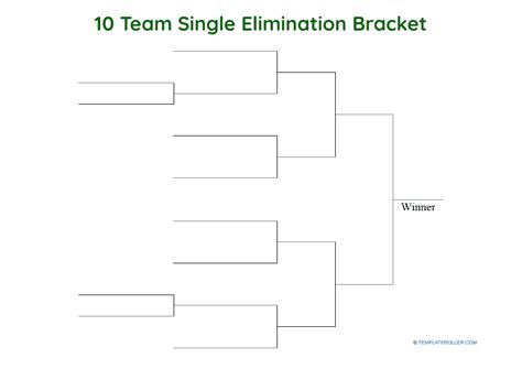 Single-Elimination Template