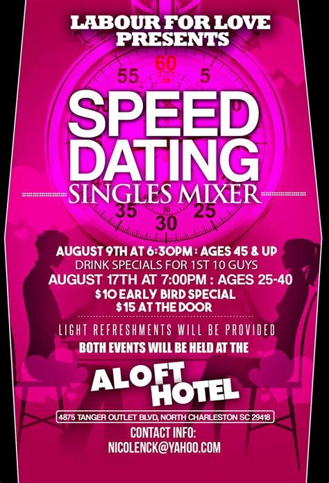 Singles' Mixer Flyer Template