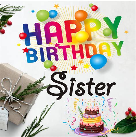 sister birthday card messages