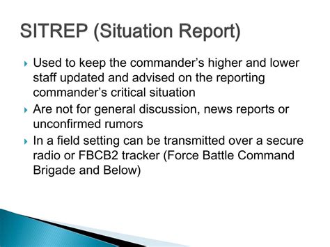 SITREP