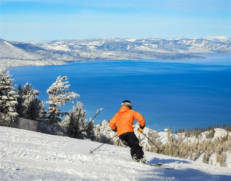 Skiing at Lake Tahoe