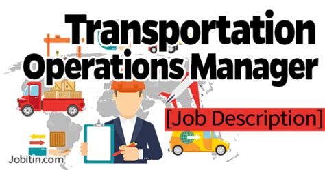 Skills Required Transport Manager