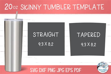 Skinny Tumbler Template Inspiration Ideas