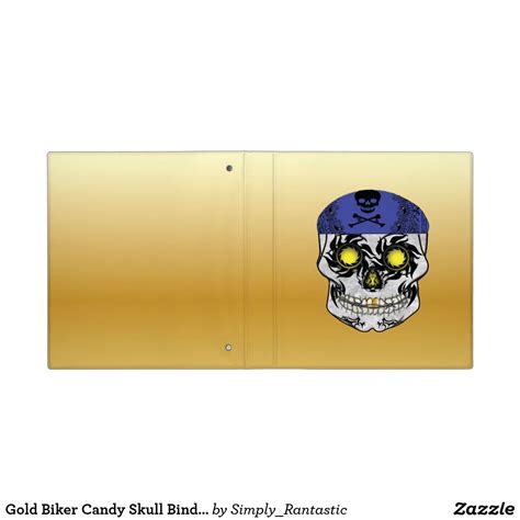 Skull Binder Cover