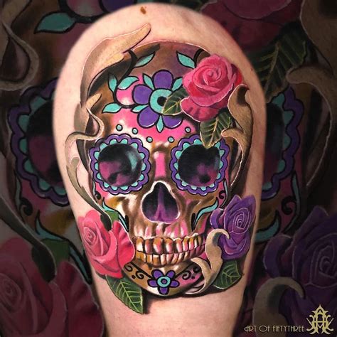 Skull Candy Tattoo Designs And Ideas