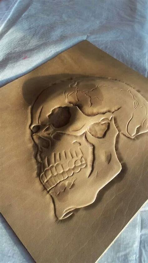 Skull Leather Tooling Patterns Gallery Image 9