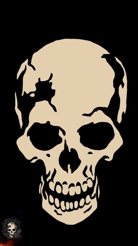 Skull Stencil Design Gallery 7