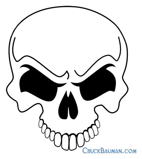 Skull Stencils Templates Free