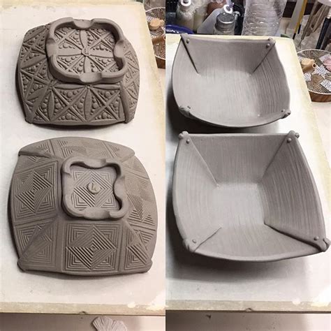 Slab pottery template ideas