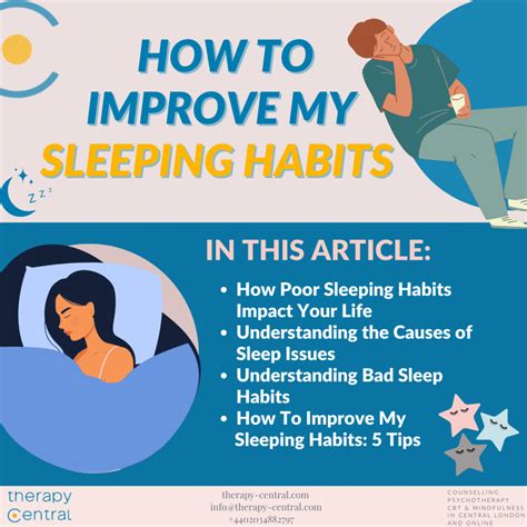 Sleep habits example