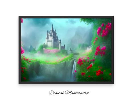 Sleeping Beauty Castle Printable