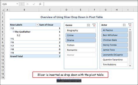 Slicer Dropdown